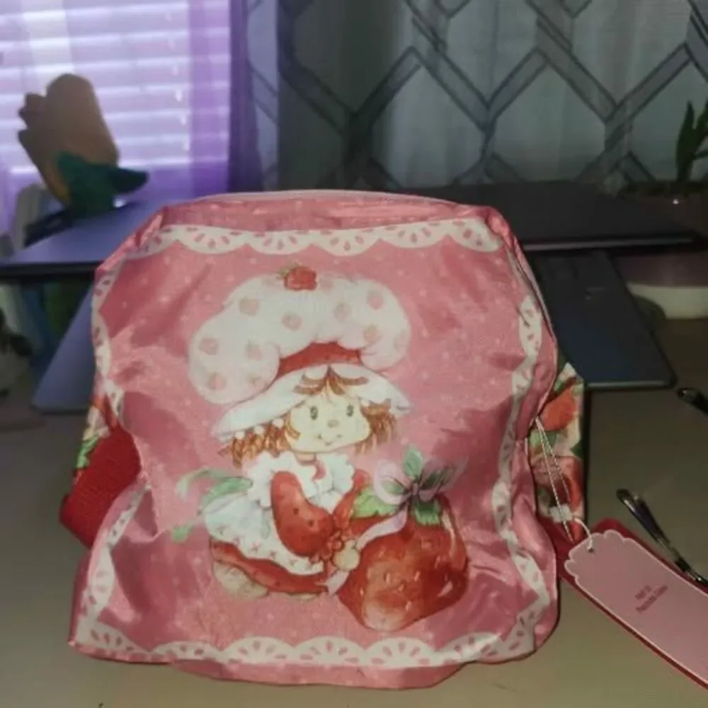 Strawberry Shortcake Foldable Lightweight Shopping Duffle Bag